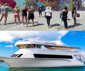 Miami: Guided Tour + Boat Cruise + Hotel Pickup